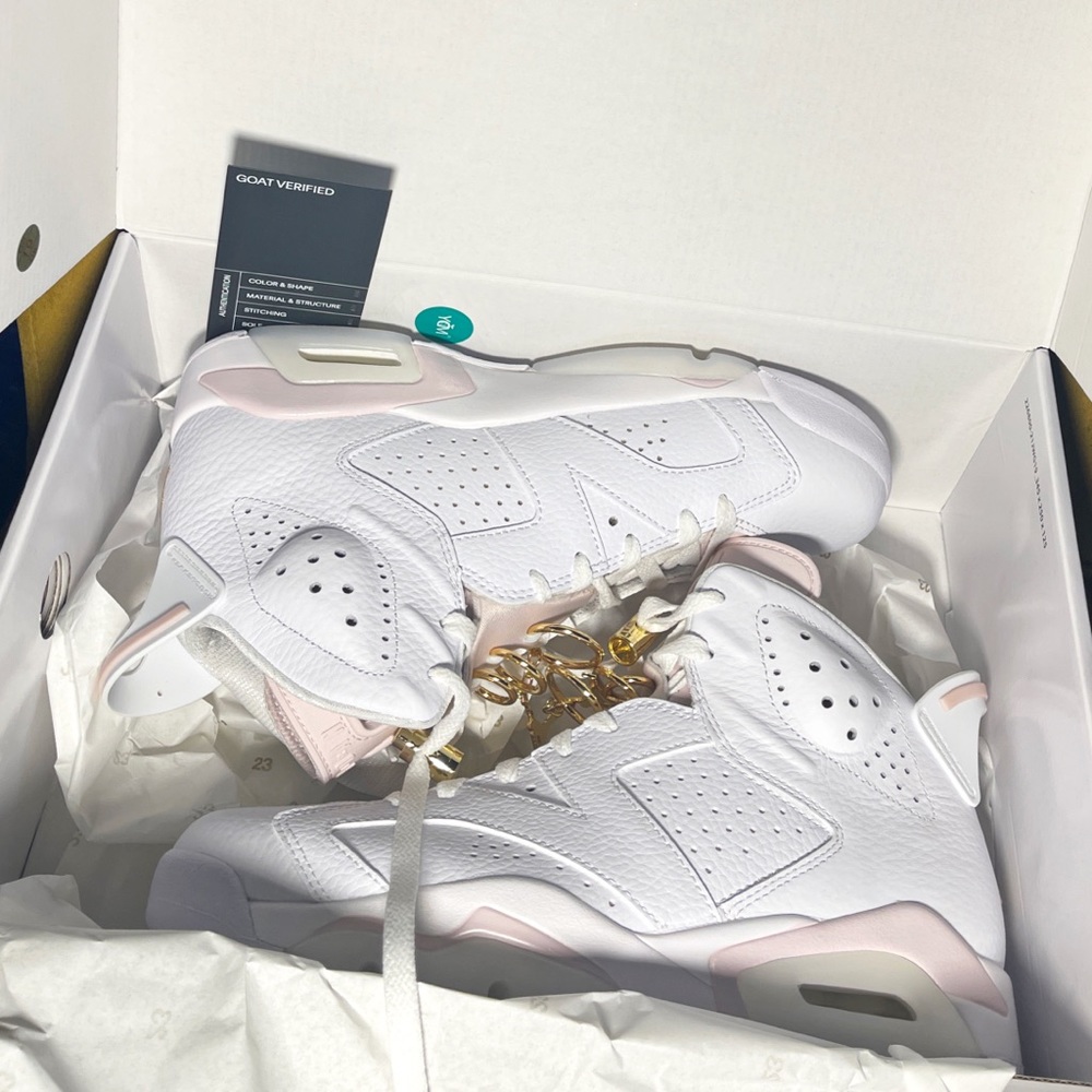 Jordan 6 Gold Rings